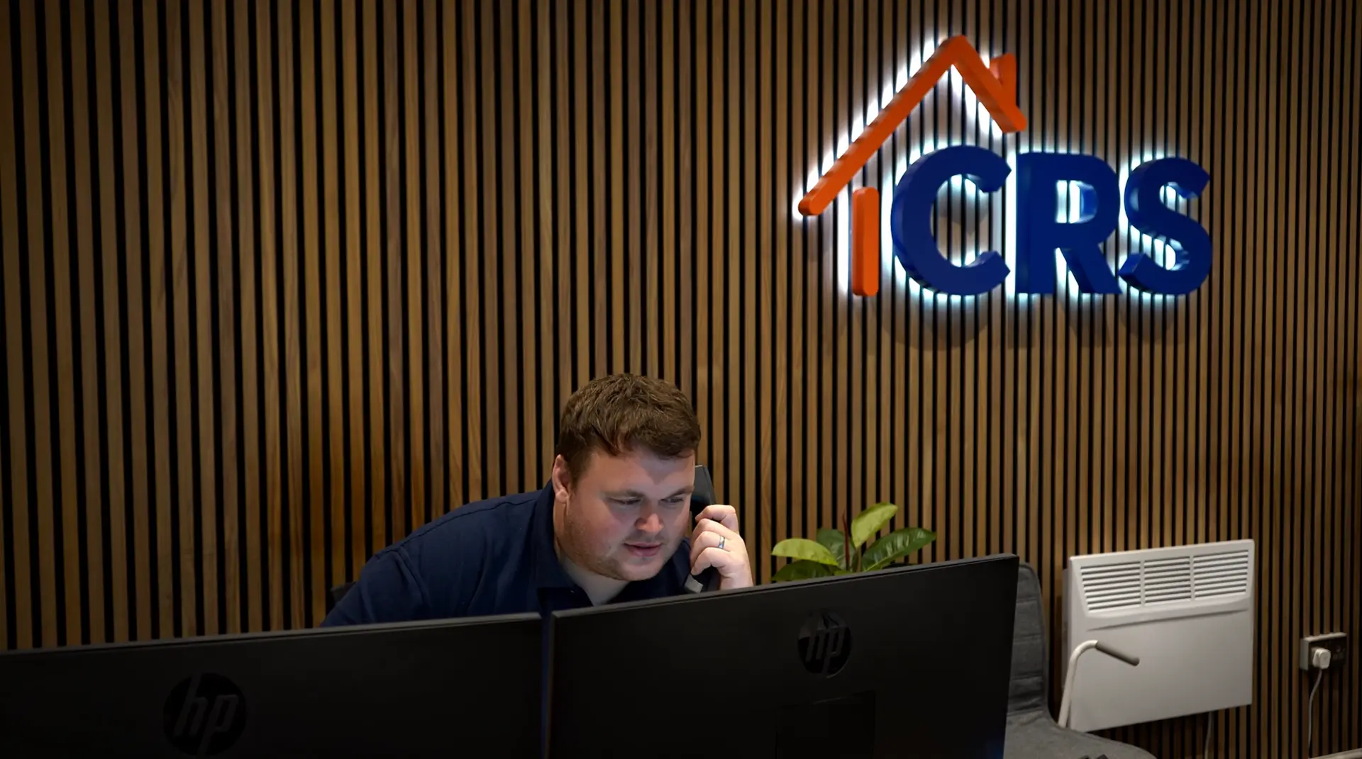 CRS Energy team member at the Bridgend office